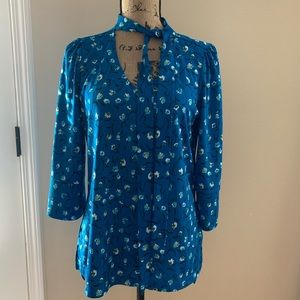 Floral Medium Career Top